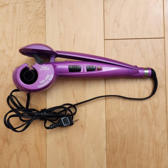 Conair Infiniti Pro Automatic Curl Curler in Purple Lavender Styling Iron Tool - Picture 2 of 15